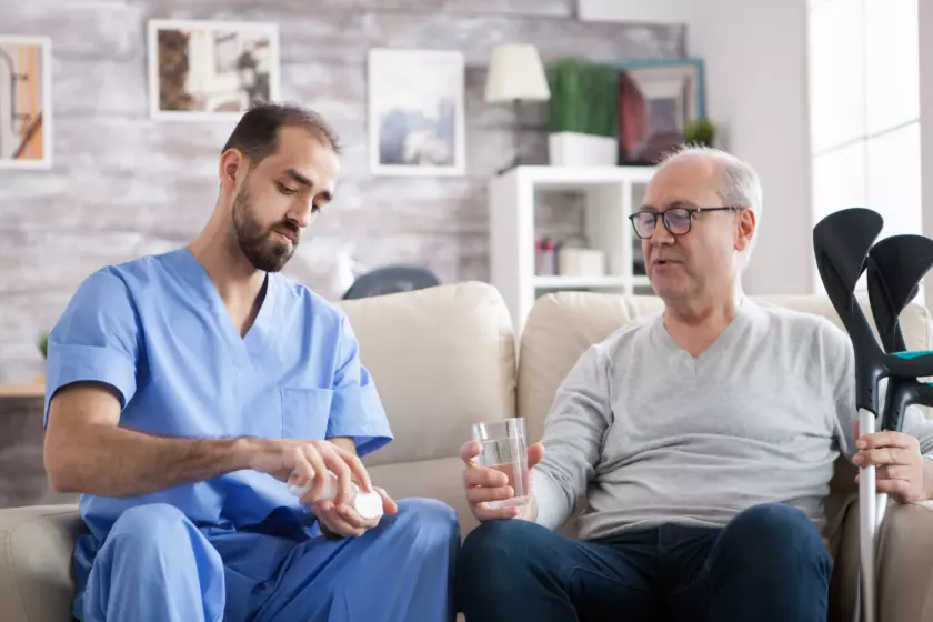 Accompagnement en soins palliatifs à domicile